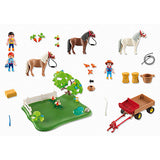 Playmobil Anniversary Compact Set Pony Pasture  Pony Wagon