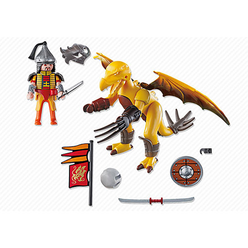 Playmobil Rock Dragon With Warrior