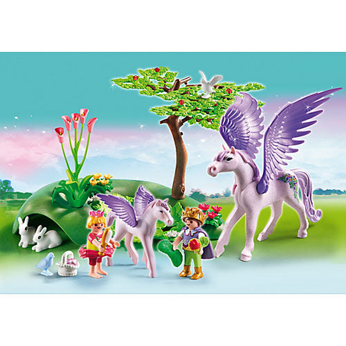 Playmobil Royal Children With Pegasus and Baby