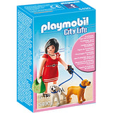 Playmobil Woman With Puppy Dogs