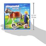 Playmobil - Horse with X-Ray Technician Building Kit