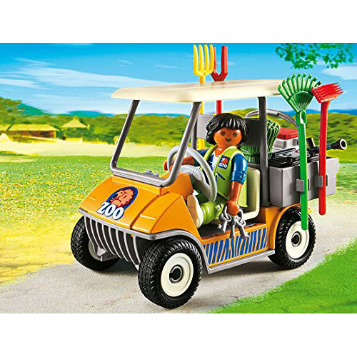 Playmobil - Zookeeper's Cart Building Kit