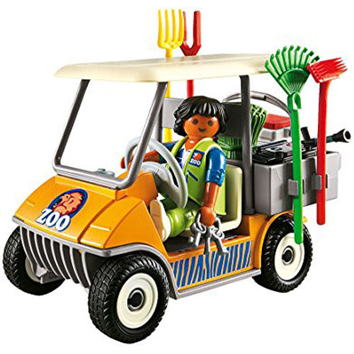 Playmobil - Zookeeper's Cart Building Kit