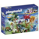 Playmobil - Super 4 Lost Island with Alien and Raptor Building Kit