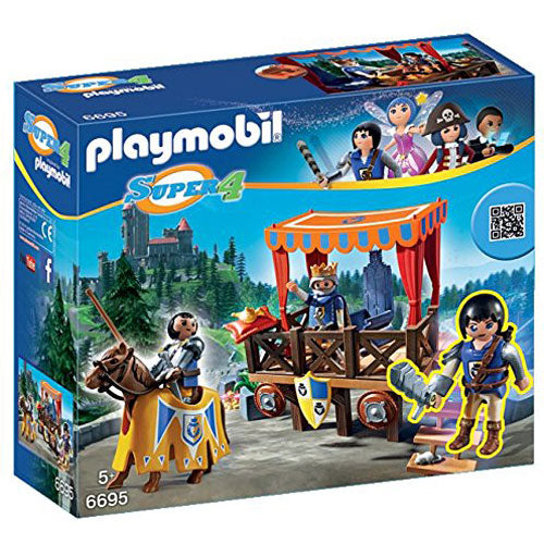 Playmobil - Super 4 Royal Tribune with Alex Figure Building Kit