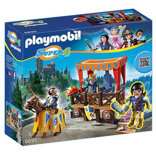 Playmobil - Super 4 Royal Tribune with Alex Figure Building Kit