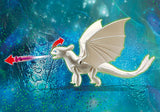 Light Fury and Baby Dragon with Kids