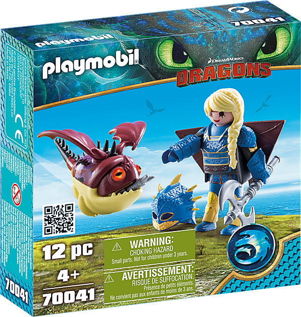 Astrid with flight suit and Hobgobbler