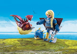 Astrid with flight suit and Hobgobbler