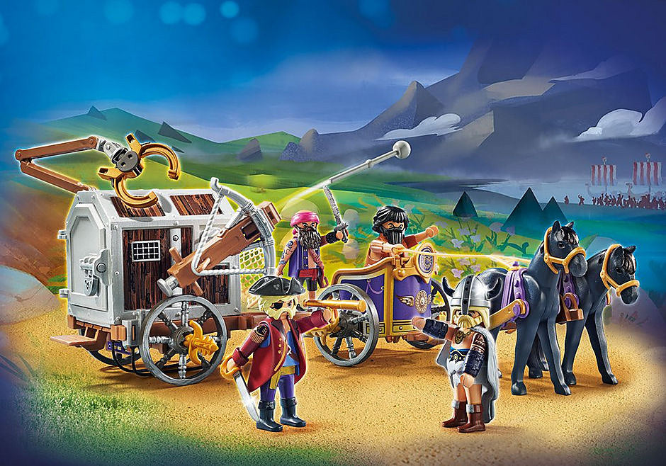 PLAYMOBIL:THE MOVIE Charlie with Prison Wagon
