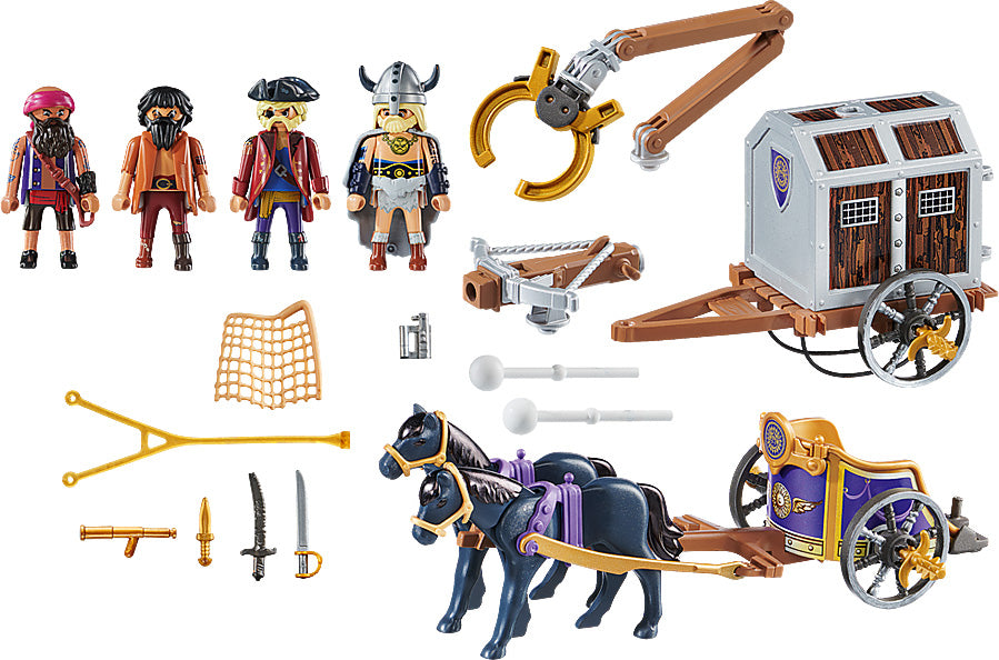 PLAYMOBIL:THE MOVIE Charlie with Prison Wagon