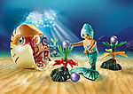 Mermaid With Sea Snail Gondola