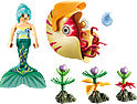Mermaid With Sea Snail Gondola