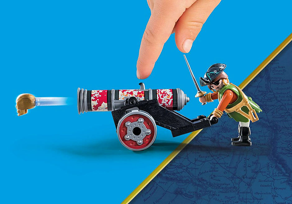 Pirate with Cannon