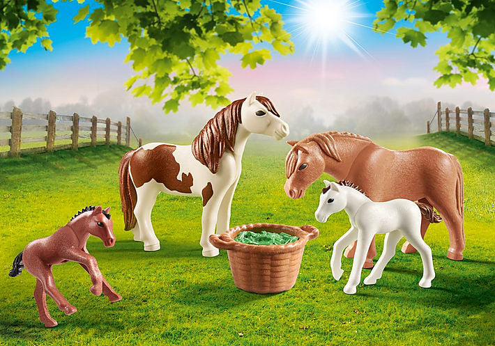 Ponies with Foals