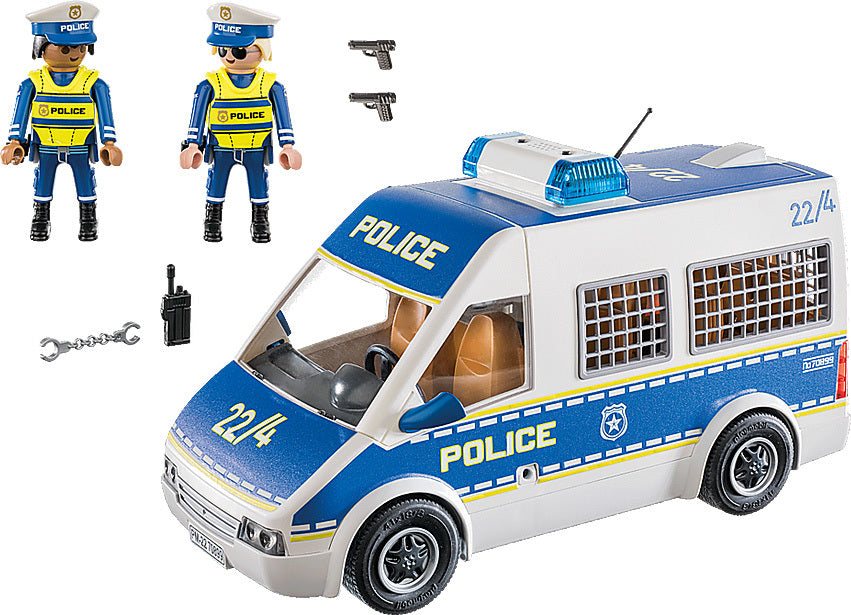 Police Van with Lights and Sound