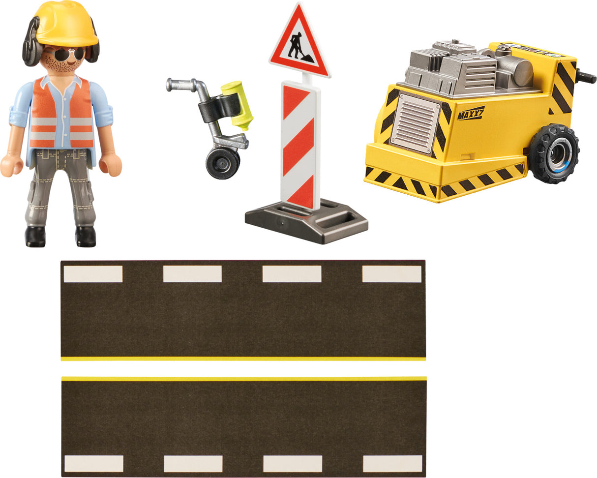 Playmobil Construction Worker Gift Set