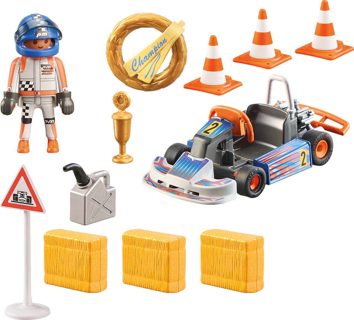 Playmobil Go-Kart Racer Gift Set