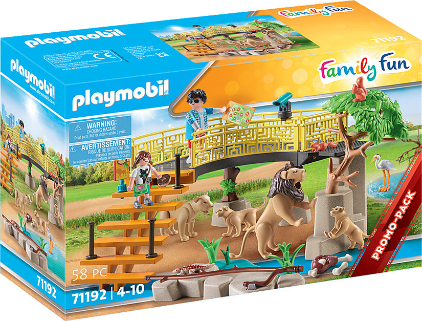 Playmobil Outdoor Lion Enclosure