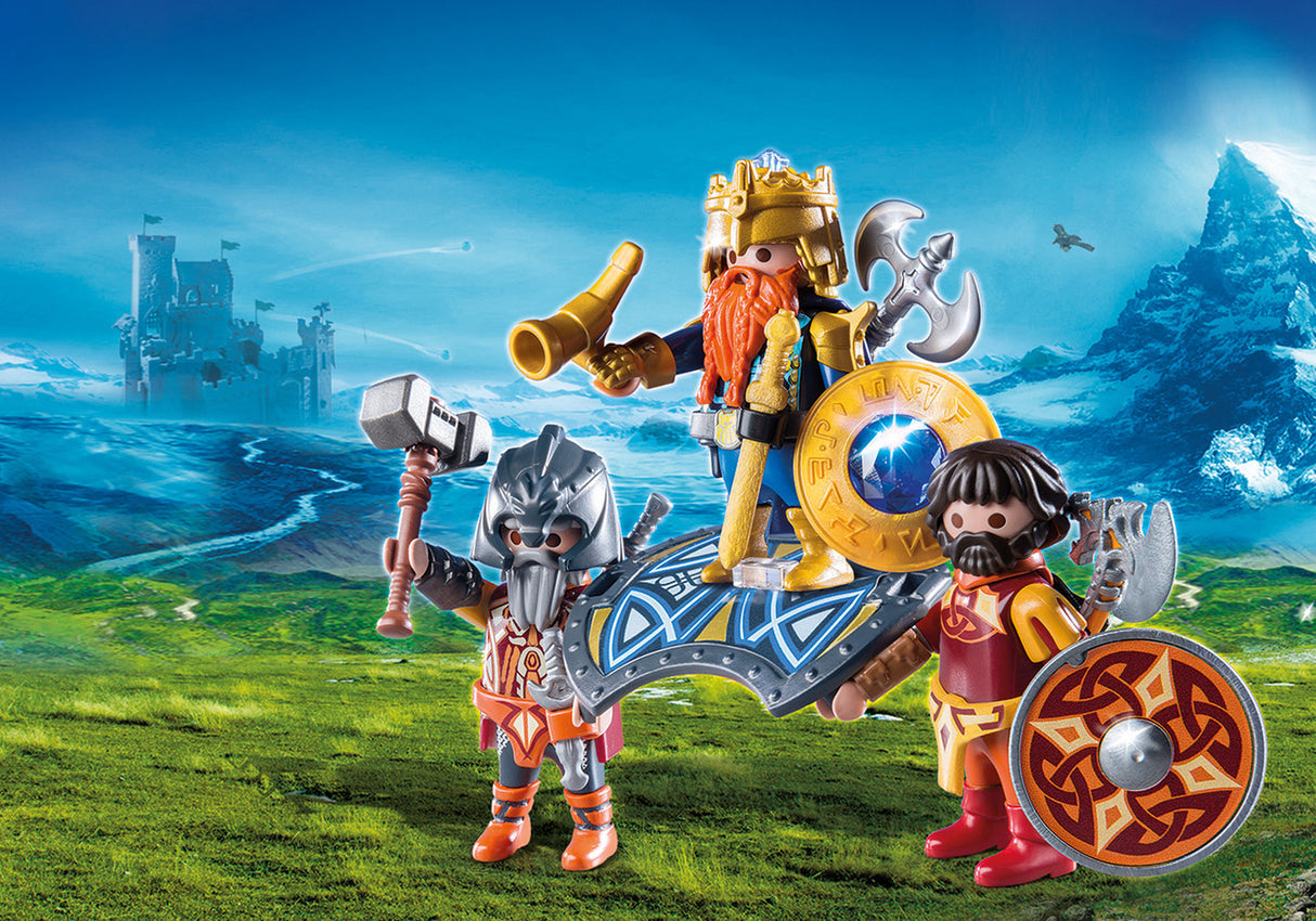 Dwarf King with Guards