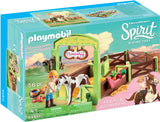 Abigail & Boomerang with Horse Stall