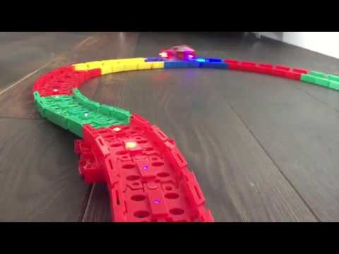 LED Twister Tracks Racer - Red