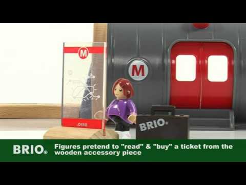 Brio Metro Railway Set