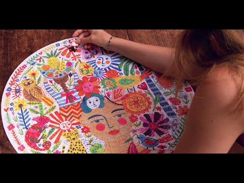 Positivity 500 Piece Round Puzzle