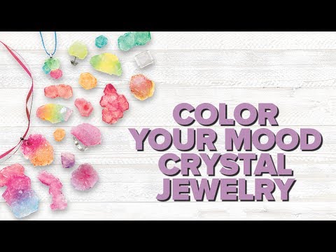 Creativity For Kids Color Your Mood Crystal Jewelry