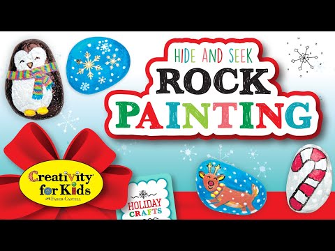 Holiday Hide And Seek Rock Painting Kit