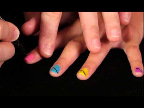 ALEX Spa Hot Hues Sketch It Nail Pens