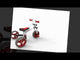 YBike Evolve 3-in-1 Trike- Red