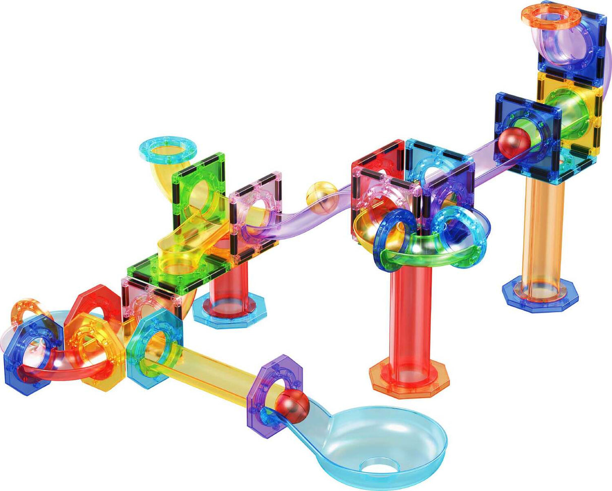 PicassoTiles 60pc Marble Run