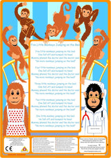 Favourite Song Mitts - Five Little Monkeys