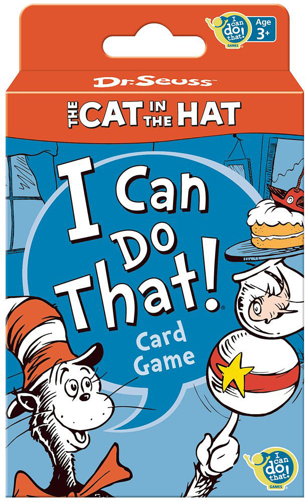 Dr. Suess What In the Cat's Hat I Can Do That! Card Game