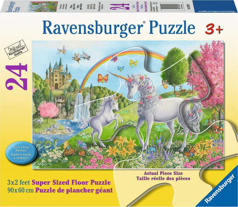 Prancing Unicorns 24Pc Floor