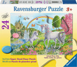 Prancing Unicorns 24Pc Floor