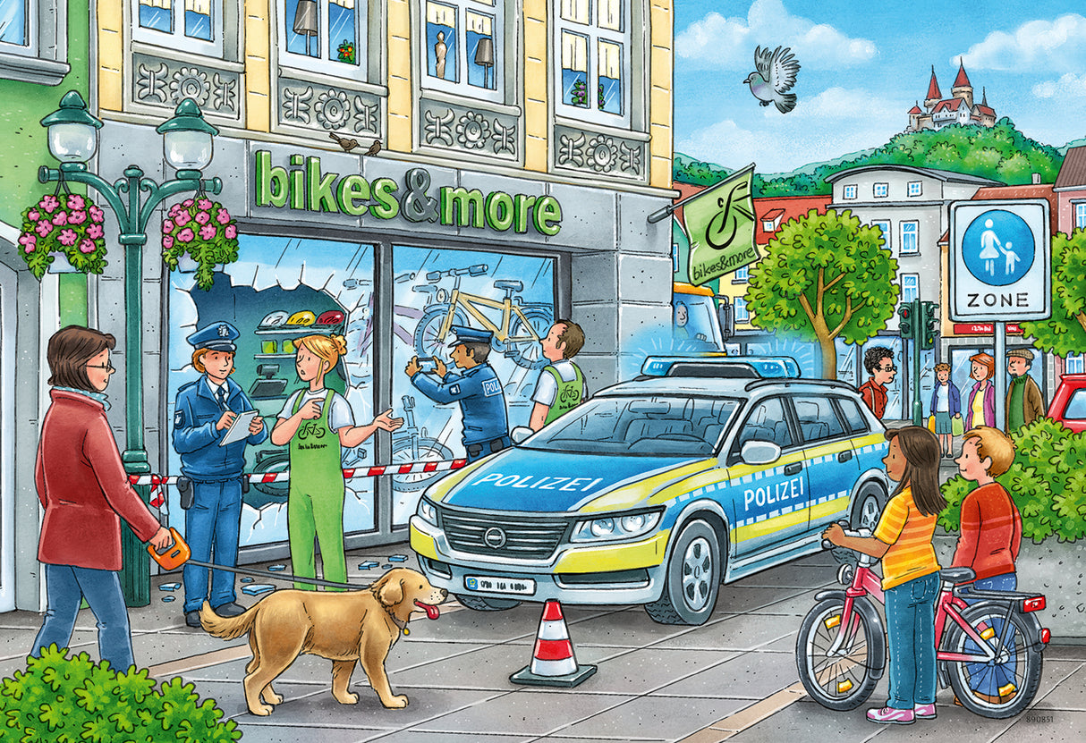 Police At Work 2X24Pc Puzzl