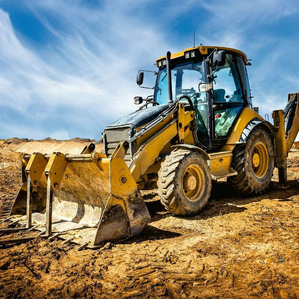 Digger At Work 3X49Pc Puzzl