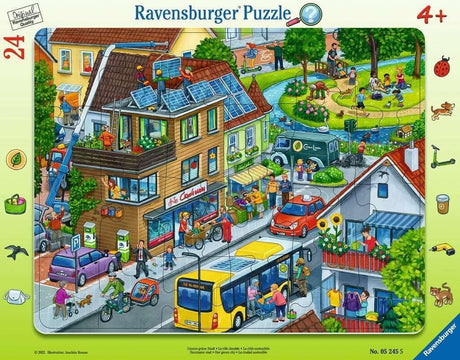 Our Green City Frame Puzzle (24 pc)