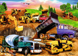 Contruction Crowd 60 pc Puzzle