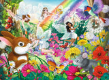 Magical forest fairies