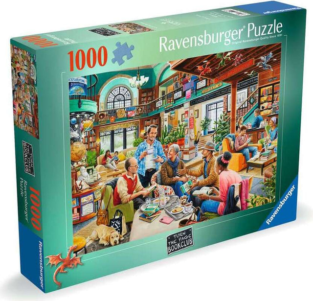 Turn the Page Bookclub 1000 Pc Puzzle