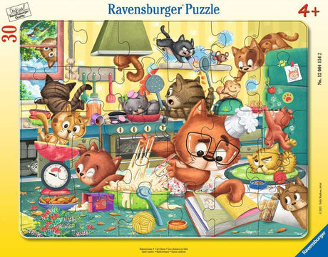 Cat Chaos Board Puzzle (30 pc)