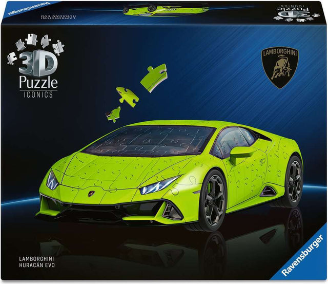 3D Iconics Lamborghini EVO Green 108pc