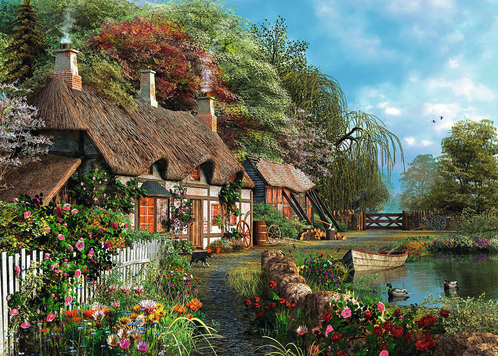 Cottage on a Lake