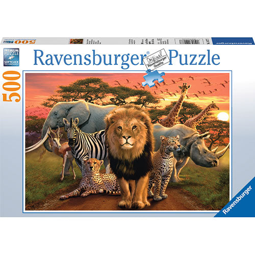 African Splendor 500pc Puzzle