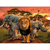 African Splendor 500pc Puzzle