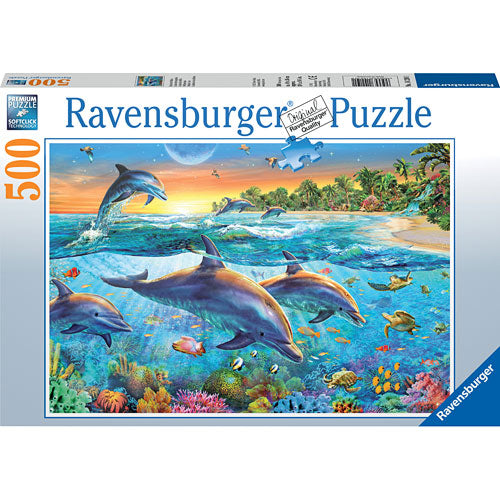 Dolphin Cove Puzzle 500 pc