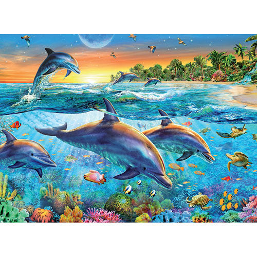 Dolphin Cove Puzzle 500 pc